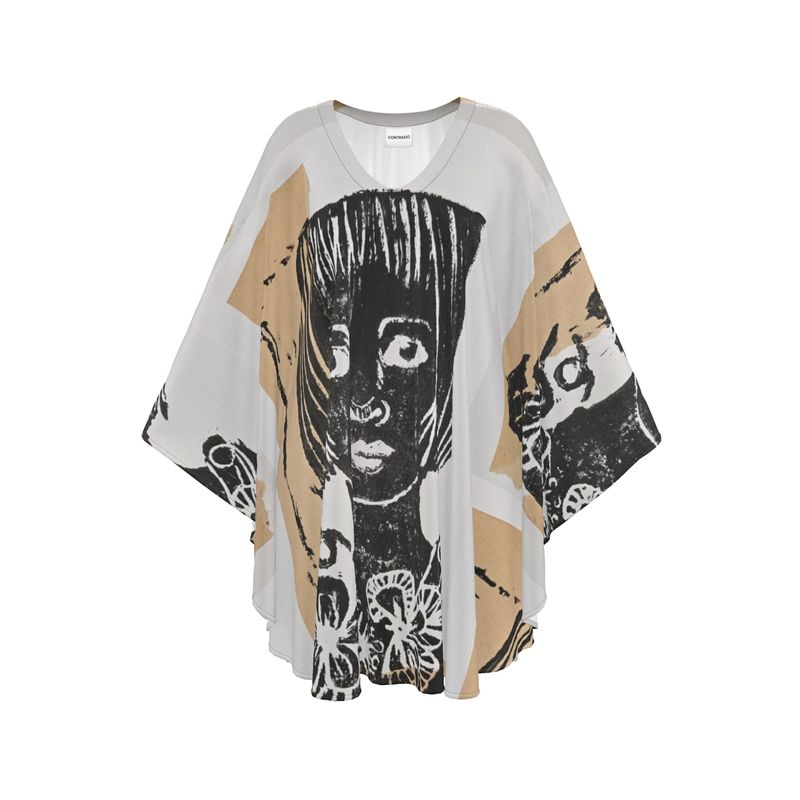 Litho Tricolor Girl Kaftan