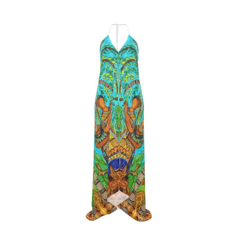 Bali Zen Halterneck backless dress