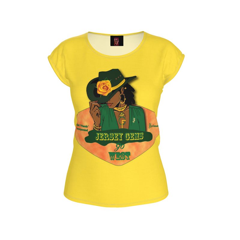 Girl Friends Go West Ladies Loose Fit T-Shirt